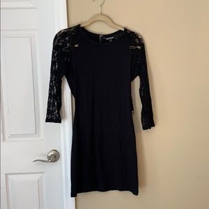 Black express dress NWT